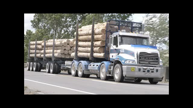 45 Mack Trucks on the Road around New Zealand's South Island