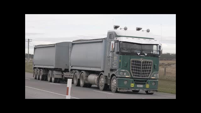 38 International Trucks on the Road around New Zealand's South Island