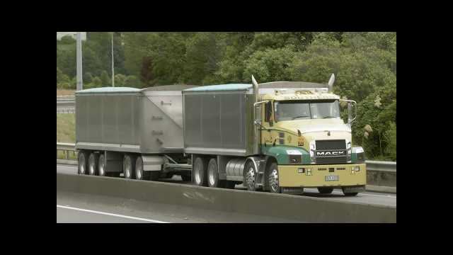 Southern Transport's 2021 Mack Anthem Truck 30 in Dunedin