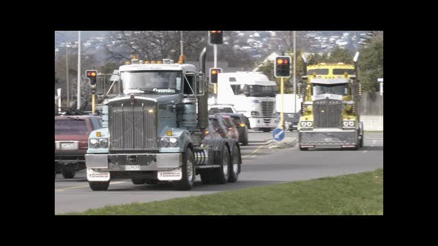 Mostly Trucks at the 2025 Truck-It Convoy in Christchurch