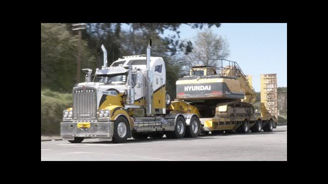 40 Kenworth Trucks on the Road around New Zealand's South Island